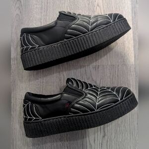 Strange Cvlt Slypt Web sneakers US 10 Eu 40-41 Goth Alt